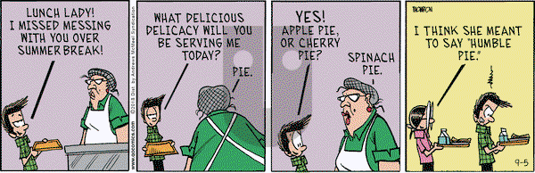 Grand Avenue on Wednesday September 5, 2018 Comic Strip