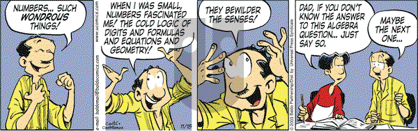 Baldo on Saturday November 15, 2003 Comic Strip