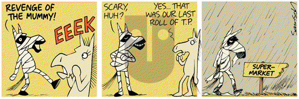 Dark Side of the Horse on Friday October 29, 2010 Comic Strip