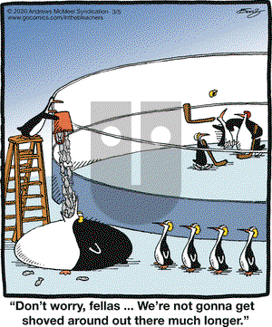 In the Bleachers on Thursday March 5, 2020 Comic Strip