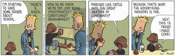 Frazz on Friday March 21, 2003 Comic Strip