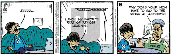 La Cucaracha on Monday April 26, 2021 Comic Strip