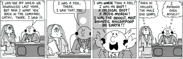 Cathy Classics on Friday October 16, 1998 Comic Strip