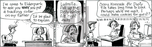 The Elderberries on Thursday June 23, 2005 Comic Strip