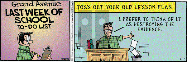Grand Avenue on Monday June 3, 2019 Comic Strip