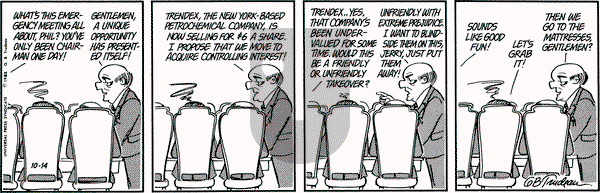Doonesbury on Thursday October 14, 1982 Comic Strip