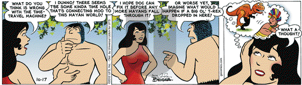 Alley Oop on Wednesday October 17, 2012 Comic Strip