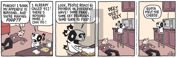 Pooch Cafe on Thursday February 1, 2007 Comic Strip