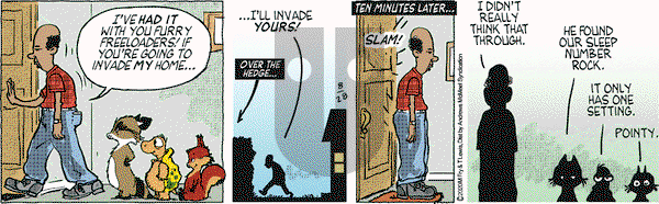 Over the Hedge on Friday August 28, 2020 Comic Strip