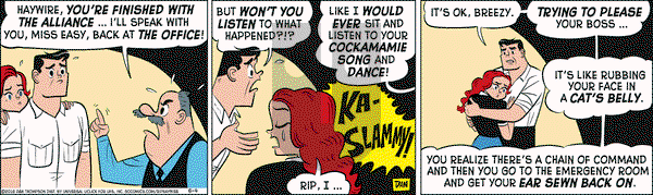 Rip Haywire on Saturday June 4, 2016 Comic Strip