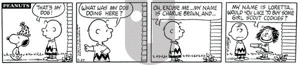 Peanuts - Saturday July 27, 1974 Comic Strip