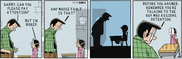 Grand Avenue on Monday October 20, 2025 Comic Strip