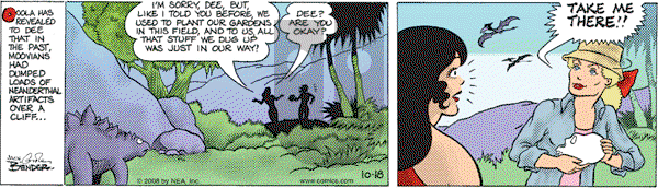 Alley Oop on Monday October 20, 2008 Comic Strip