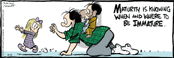 Adam@Home on Tuesday April 15, 2003 Comic Strip