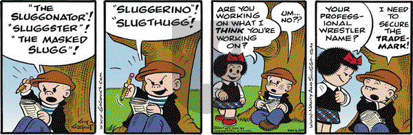 Nancy on Thursday November 6, 2014 Comic Strip
