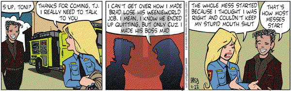 Luann on Tuesday November 22, 2011 Comic Strip