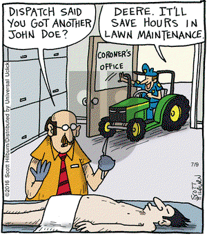 The Argyle Sweater on Saturday July 9, 2016 Comic Strip