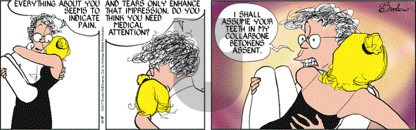9 Chickweed Lane on Friday November 10, 2017 Comic Strip