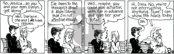The Elderberries - Tuesday February 22, 2005 Comic Strip