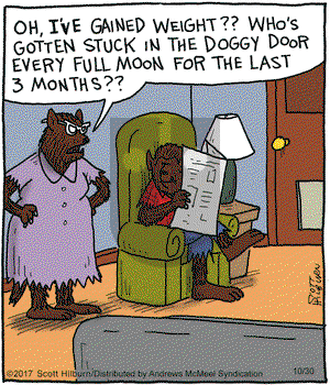The Argyle Sweater on Monday October 30, 2017 Comic Strip
