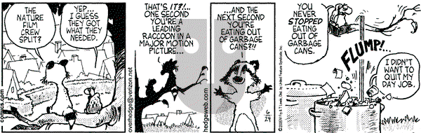 Over the Hedge on Friday June 24, 2005 Comic Strip