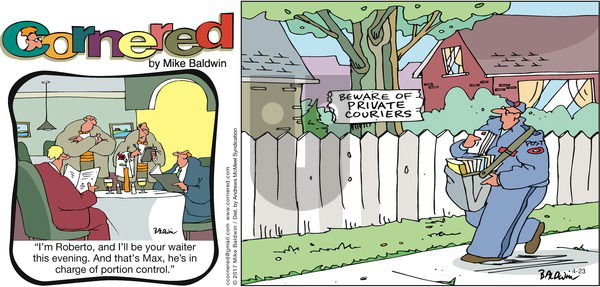 Cornered on Sunday April 23, 2017 Comic Strip
