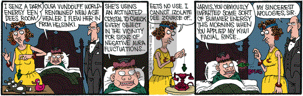 Monty on Monday January 24, 2011 Comic Strip