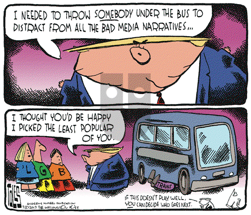 Tom Toles on Friday July 28, 2017 Comic Strip