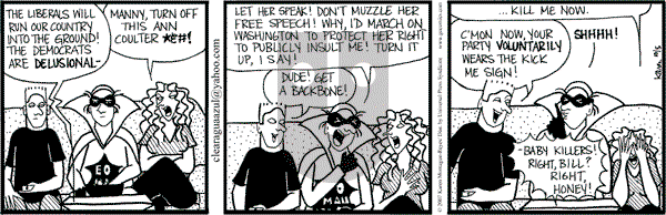 Clear Blue Water on Friday October 5, 2007 Comic Strip