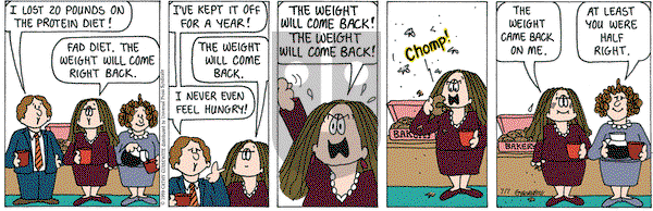 Cathy Classics on Wednesday July 7, 2004 Comic Strip