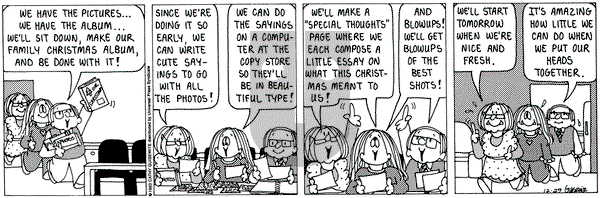 Cathy Classics on Wednesday December 29, 1993 Comic Strip