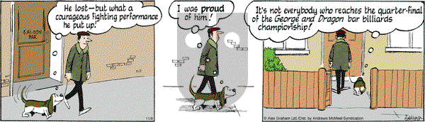 Fred Basset - Friday November 8, 2024 Comic Strip