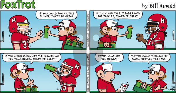 FoxTrot - Sunday September 15, 2024 Comic Strip