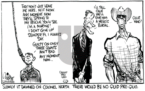 Pat Oliphant on Thursday May 4, 1989 Comic Strip