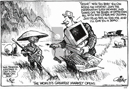 Pat Oliphant on Friday May 26, 2000 Comic Strip