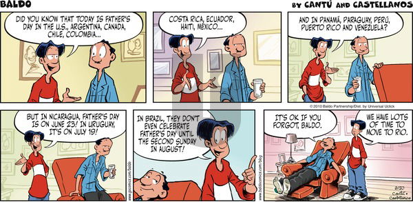 Baldo on Sunday June 20, 2010 Comic Strip