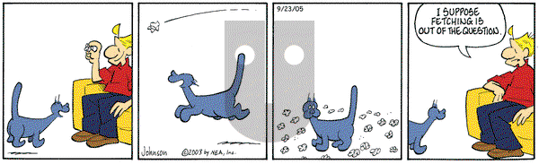 Arlo and Janis on Sunday October 9, 2005 Comic Strip