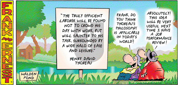 Frank and Ernest on Sunday March 7, 2010 Comic Strip
