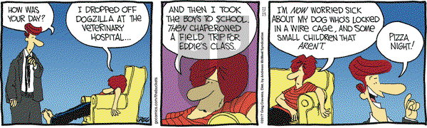 The Buckets on Monday November 13, 2017 Comic Strip