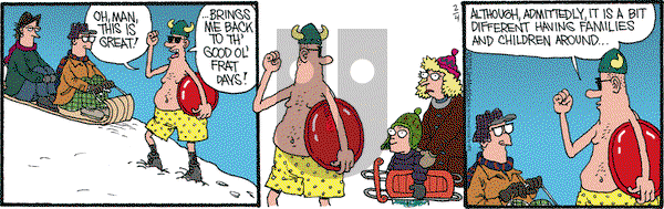 Monty on Wednesday February 4, 2015 Comic Strip