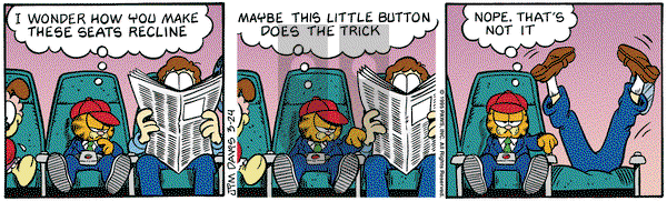 Garfield - Friday March 24, 1995 Comic Strip