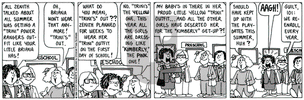 Cathy Classics on Thursday September 8, 1994 Comic Strip