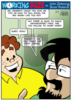 Working Daze - Tuesday February 7, 2023 Comic Strip