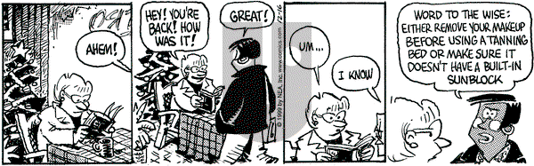 Betty on Thursday December 16, 1999 Comic Strip