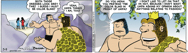 Alley Oop on Monday March 5, 2012 Comic Strip
