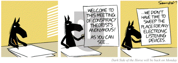 Dark Side of the Horse on Saturday December 1, 2012 Comic Strip