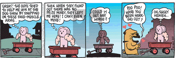 Pooch Cafe on Wednesday August 17, 2005 Comic Strip