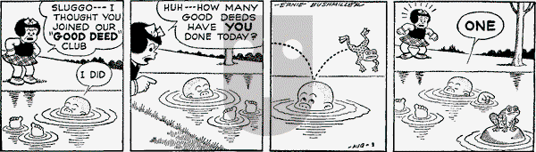 Nancy Classics on Monday August 1, 2016 Comic Strip