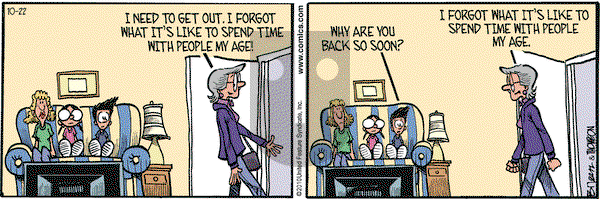 Grand Avenue on Friday October 22, 2010 Comic Strip