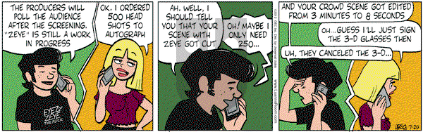 Luann on Friday July 20, 2012 Comic Strip